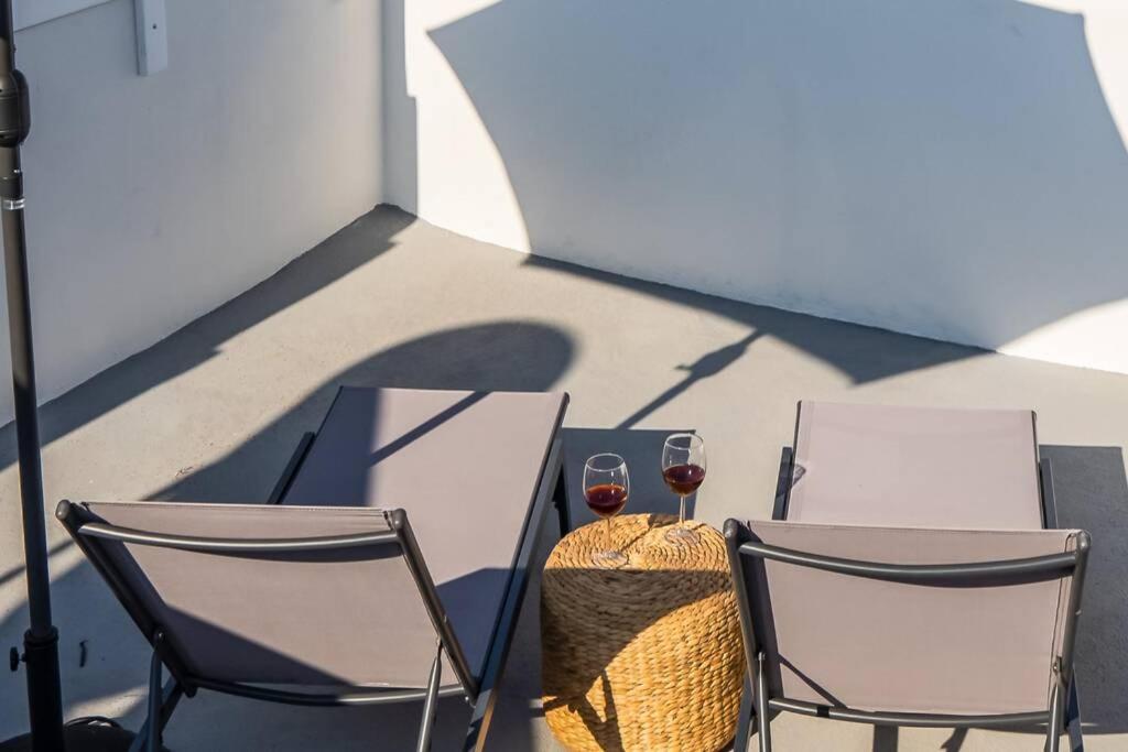 Villa Brouzos- Maisonette With Sea & Mountain View Emporio  エクステリア 写真